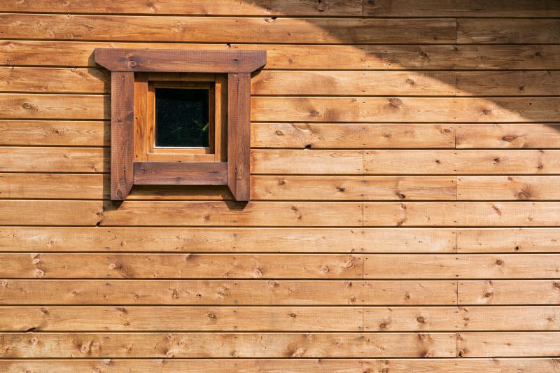 Cedar Wood Siding Installation