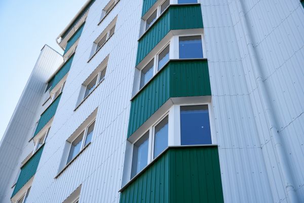 Corrugated Metal Siding Repair in Janesville